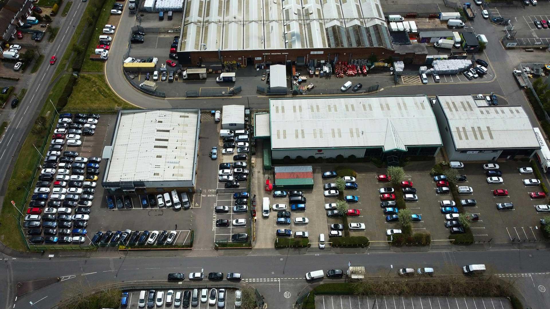 Industrial Aerial View